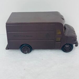 UPS Delivery Truck Toy Brown United Parcel Service Step Van Opening Rear Door